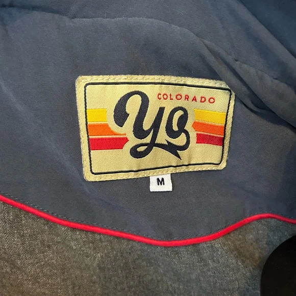 Yo Colorado Epic Fader Puffer Vest Unisex Hooded Size Medium NEW - Picture 13 of 13